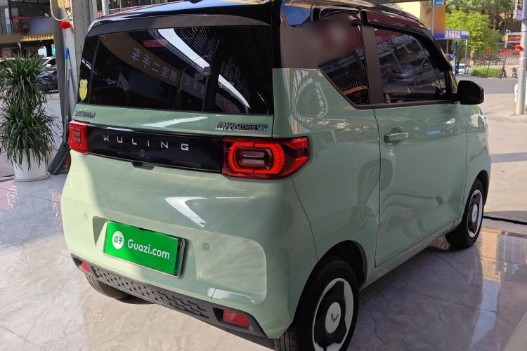 Used Wuling Hongguang MINIEV 2021 Macaron Premium Model – Lithium-NMC Rear Right 45 Deg