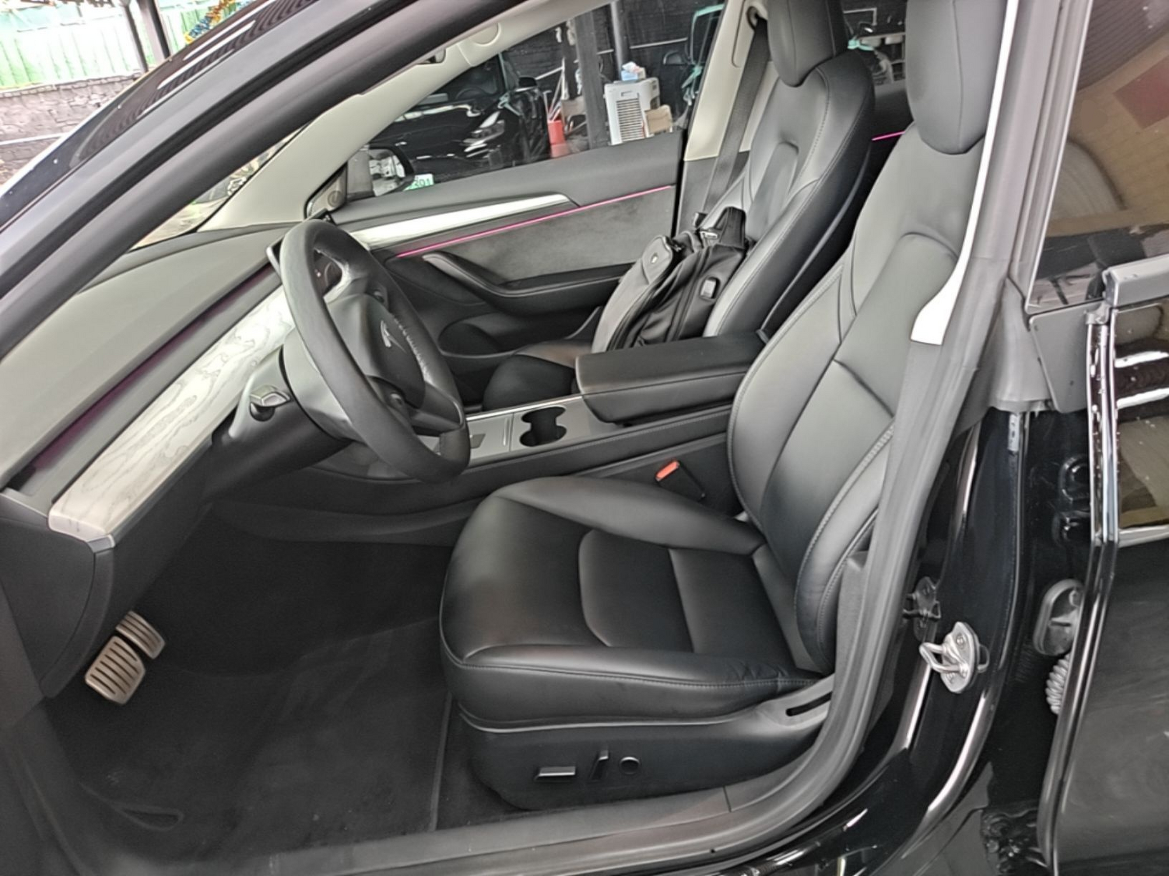 Avant de la voiture