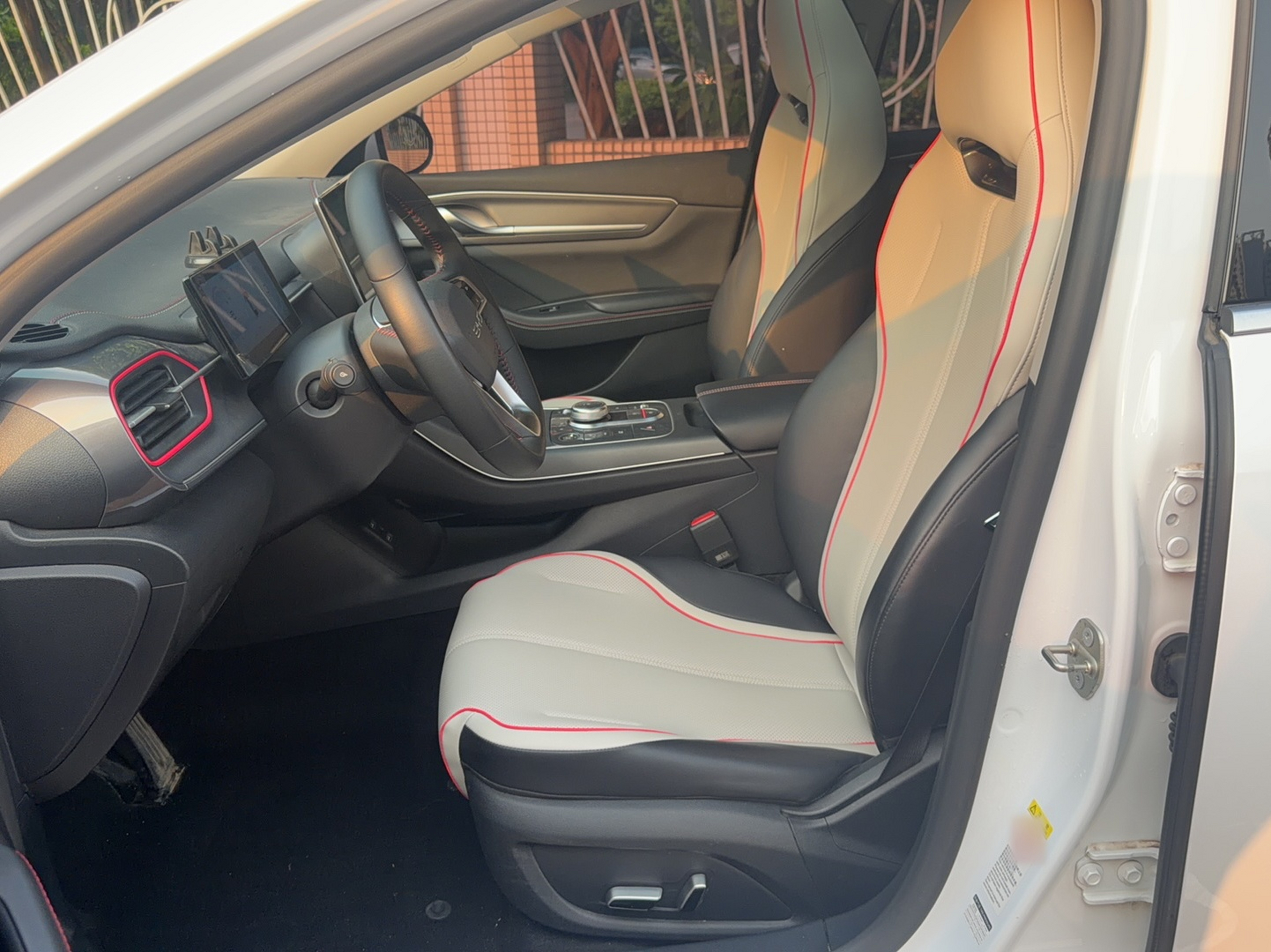 Avant de la voiture