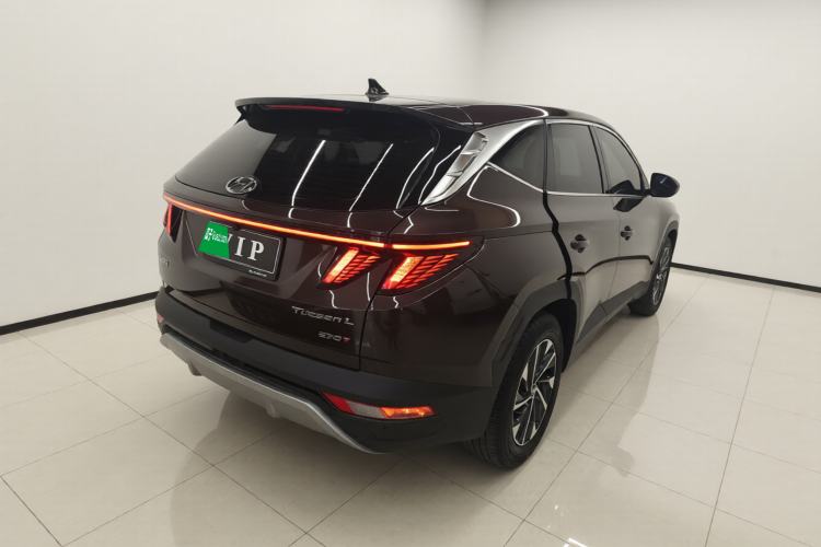 Used Hyundai Tucson 2021 Tucson L 1.5T DCT GLX Elite Edition Rear Right 45 Deg