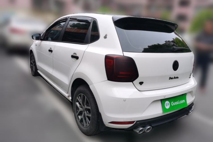 Used Volkswagen Polo 2016 1.4L Automatic Trendy Model Rear Left 45 Deg