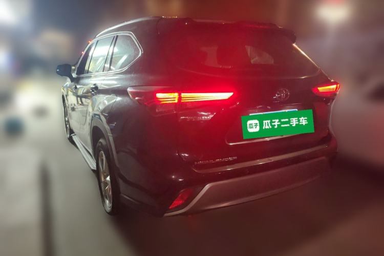 Used Toyota Highlander 2024 2.5L Smart Electric Hybrid Dual-Motor Two-Wheel-Drive Elite Edition 5 Seats Rear Left 45 Deg