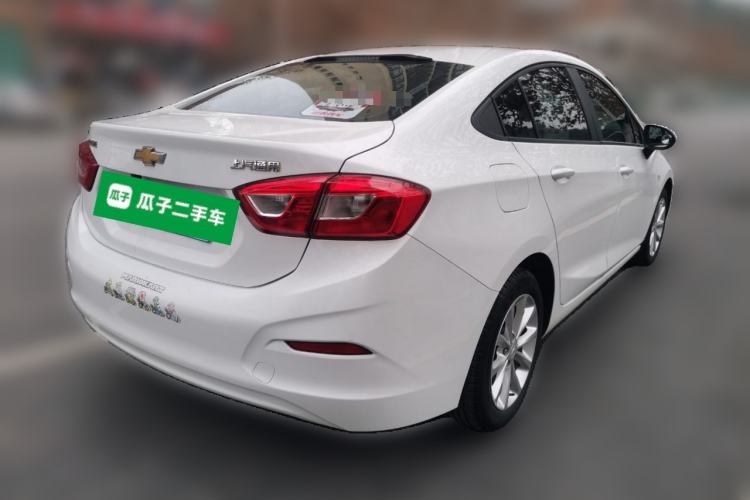 Used Chevrolet Cruze 2017 1.5L Automatic Pioneer Sunroof Edition Rear Right 45 Deg