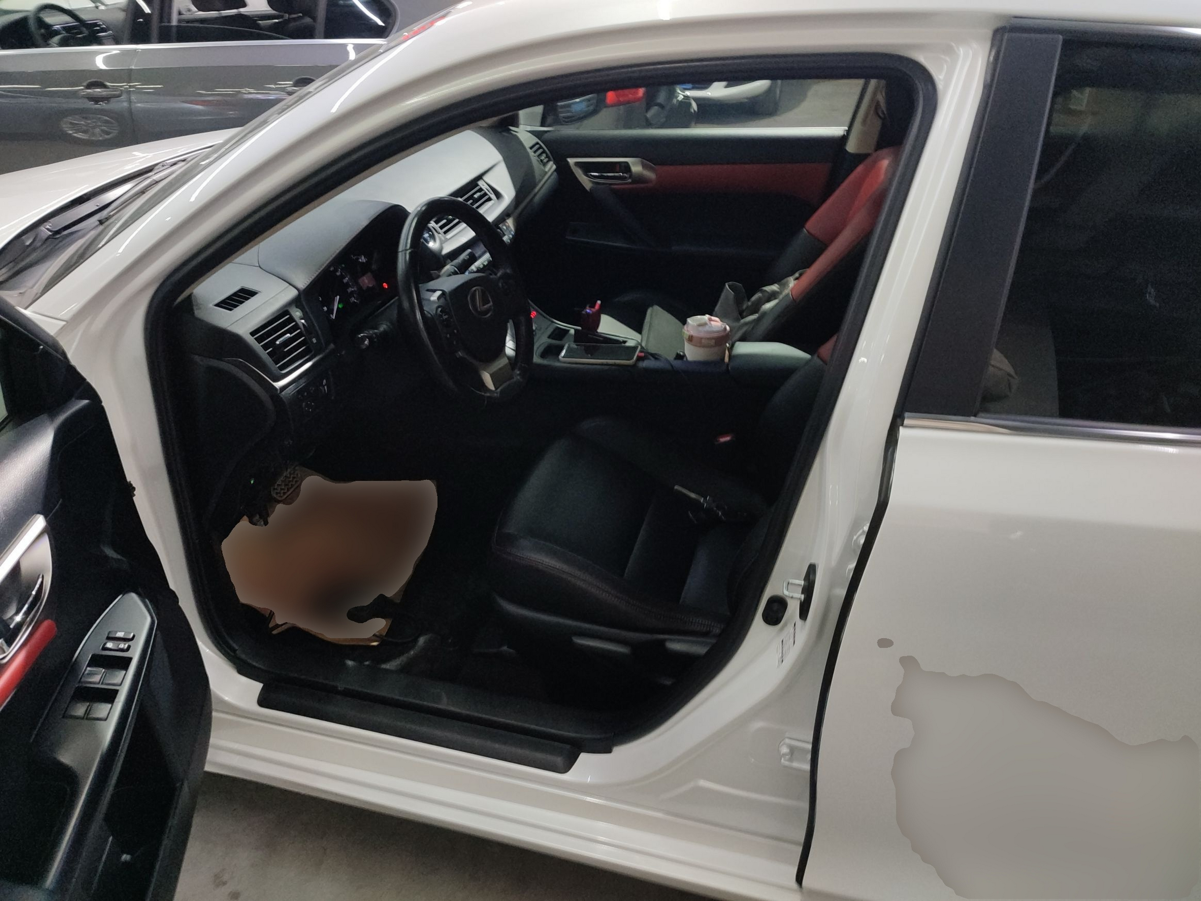 Avant de la voiture