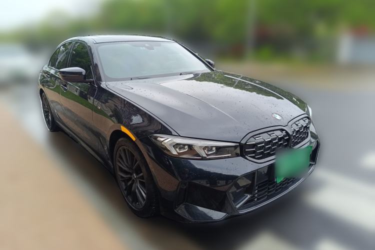 Used BMW 3 Series 2024 325i M Sport Night Edition Package Front Right 45 Deg