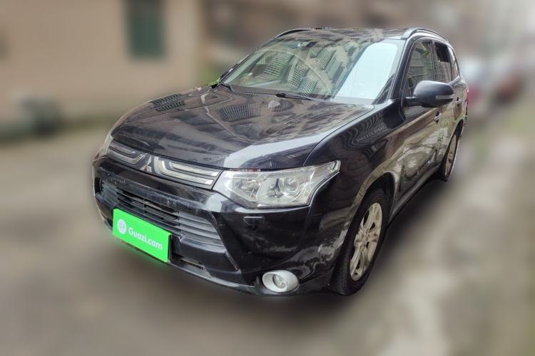 Used Mitsubishi Outlander 2013 2.4L Four-Wheel Drive Elite GT Version 7 Seats Guazi used car, China used car export, Used car for sale, Used cars, Cheapest cars for sale
