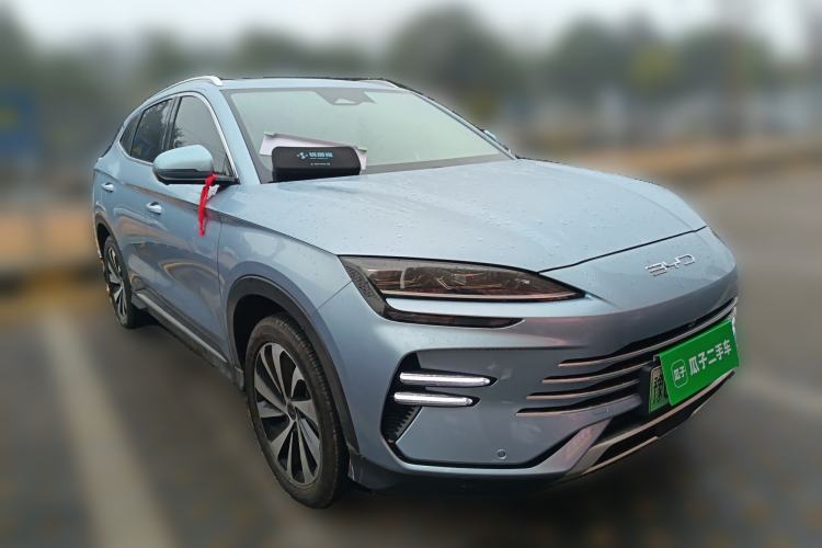 Used BYD Song PLUS New Energy 2023 Champion Edition DM-i 150KM Flagship PLUS Front Right 45 Deg