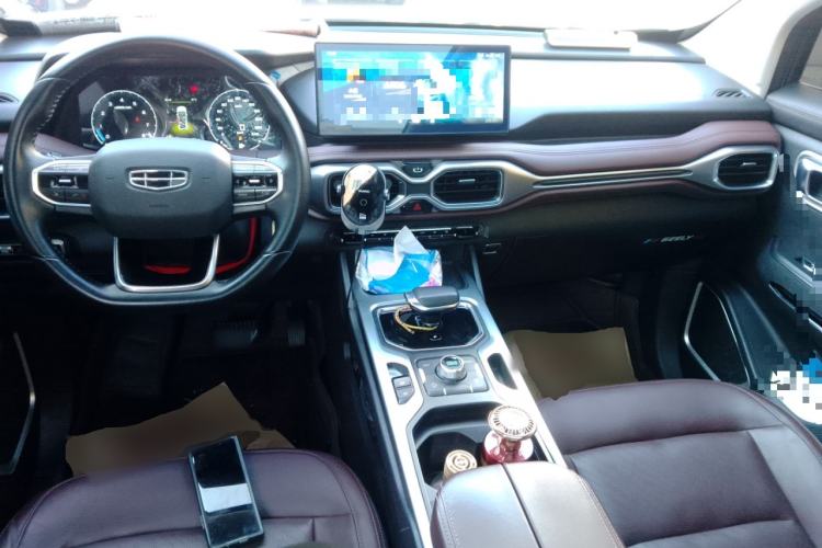 Used Geely Auto Haoyue 2022 1.8TD DCT Luxury Model 5 Seats Center Console