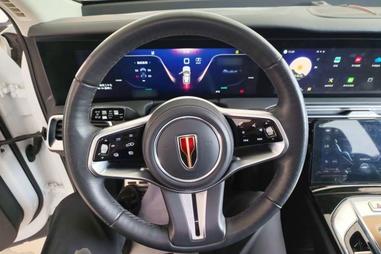 Used Hongqi E-HS9 2021 460 km Range Flagship Edition 7-Seater Steering Wheel