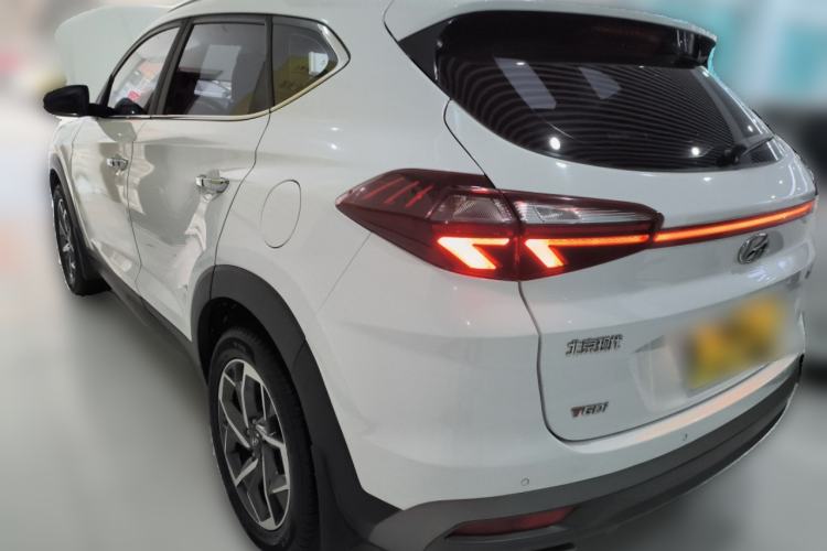 Used Hyundai Tucson 2019 280TGDi Dual-Clutch Two-Wheel Drive Smart Connect Version China V Standard Rear Left 45 Deg