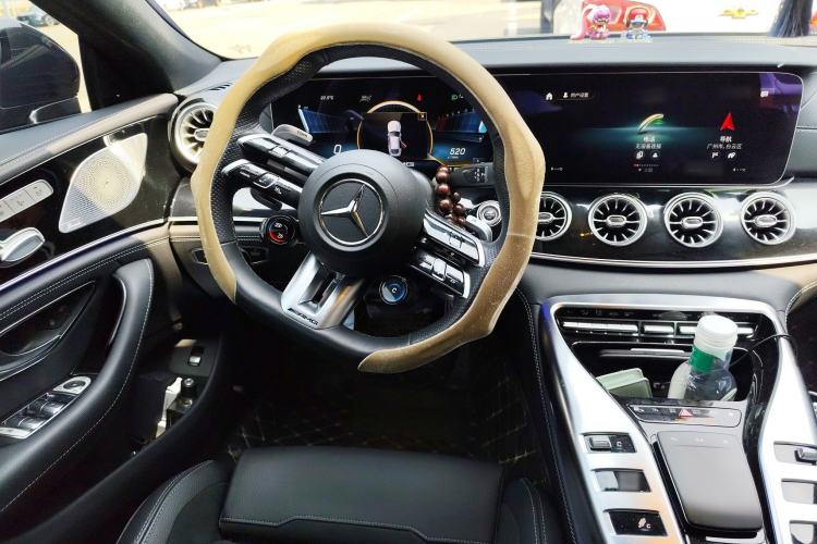 Used Mercedes-Benz AMG GT 2023 AMG GT 50 Four-Door Coupe Steering Wheel