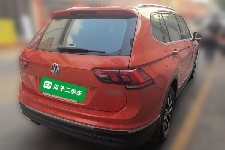 Used Volkswagen Tiguan L 2018 Facelift 330TSI Automatic Two-Wheel Drive Luxury Edition Rear Right 45 Deg