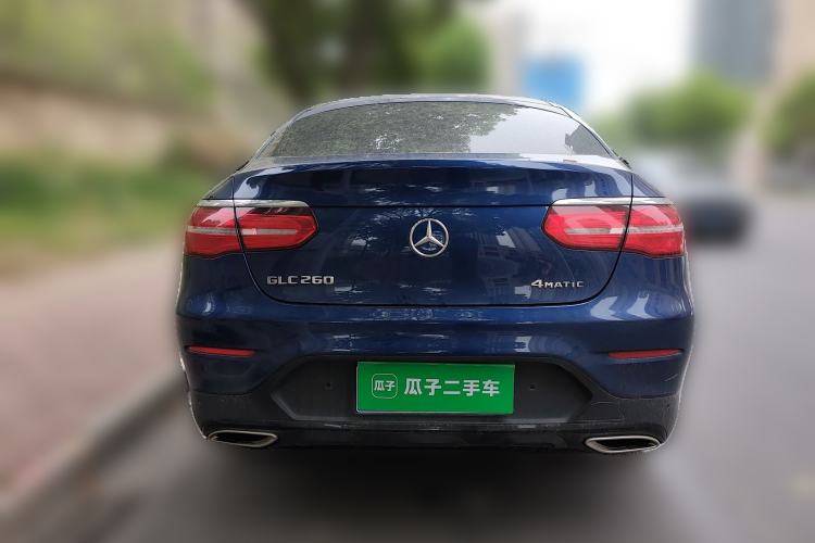 Used Mercedes-Benz GLC Coupe 2017 GLC 260 4MATIC Coupe SUV Rear