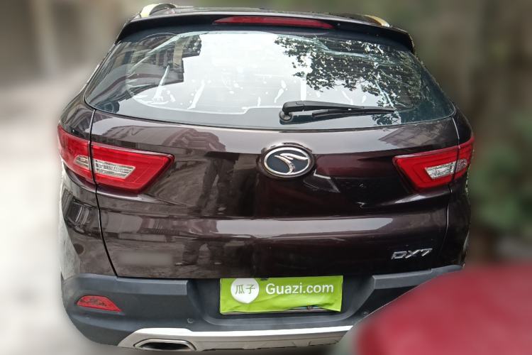 Used Soueast DX7 2017 1.5T Automatic Luxury Model Rear