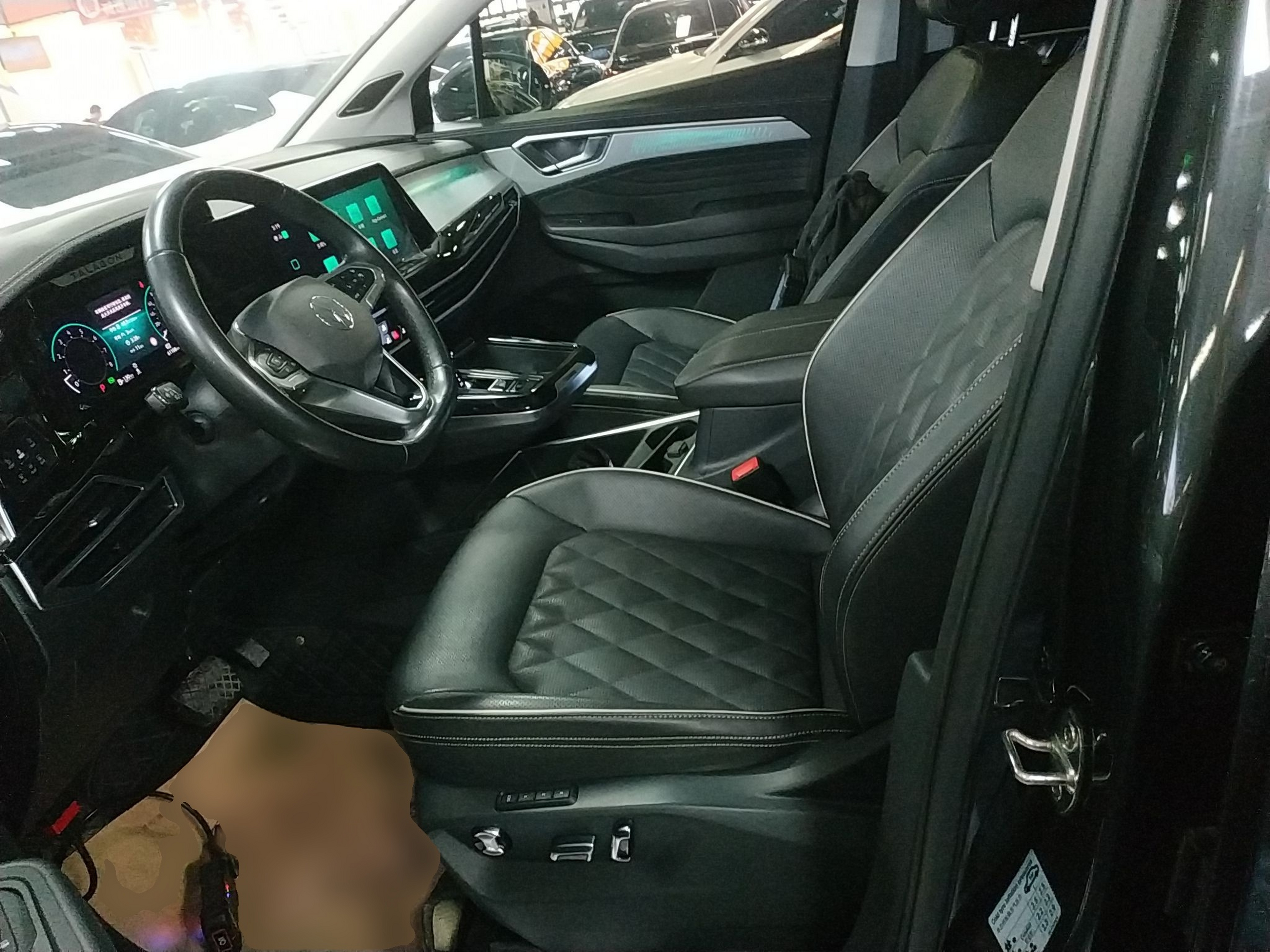 Avant de la voiture