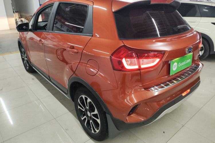 Used Geely Auto Vision X3 2017 1.5L Automatic Elite Model Rear Left 45 Deg