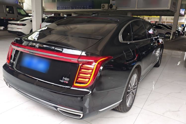 Used Hongqi H9 2020 2.0T Smart Connect Flagship Edition Rear Right 45 Deg