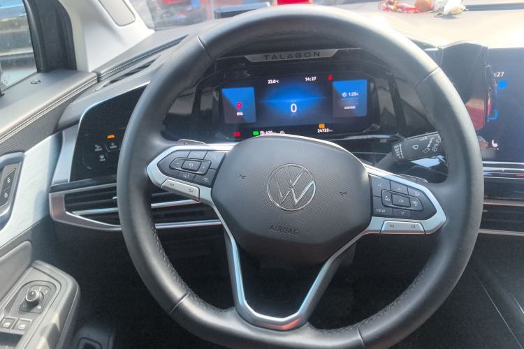 Used Volkswagen Talagon 2024 380TSI All-Wheel Drive Luxury Prestige Pro 6-Seater Steering Wheel