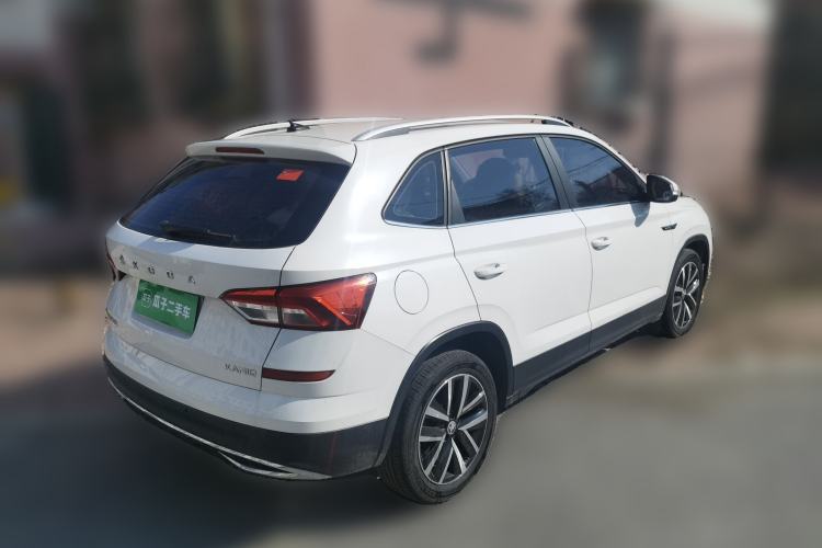 Used Skoda Kamiq 2021 1.5L Automatic Comfort Edition Rear Right 45 Deg