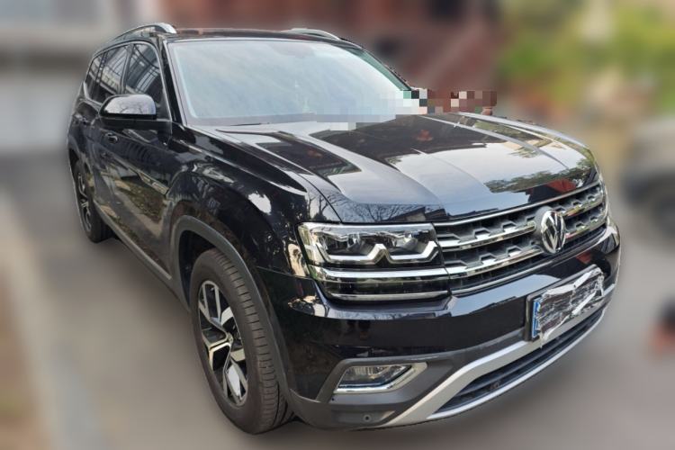 Used Volkswagen Teramont 2017 380TSI Four-Wheel Drive Luxury Edition Front Right 45 Deg