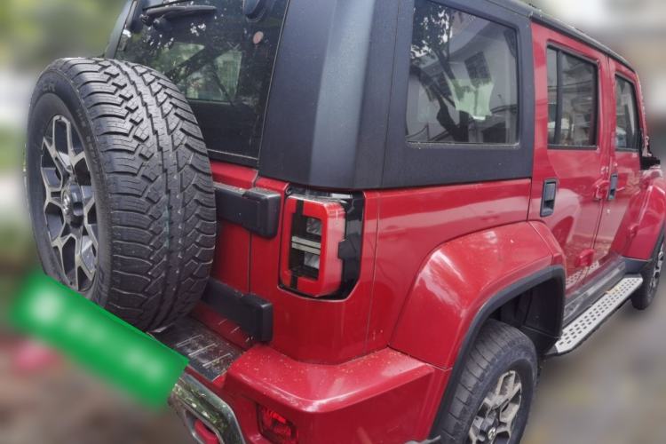 Used BAIC Off-Road BJ40 2018 PLUS 2.3T Automatic Four-Wheel Drive Flagship Version China V Emission Standard Rear Right 45 Deg