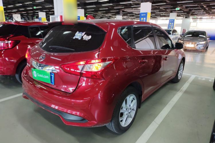 Used Nissan Tiida 2024 1.6L CVT Cool Dynamic Edition Rear Right 45 Deg