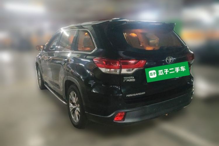 Used Toyota Highlander 2018 2.0T Two-Wheel Drive Elite Edition 5 Seats Emission Standard China V Rear Left 45 Deg