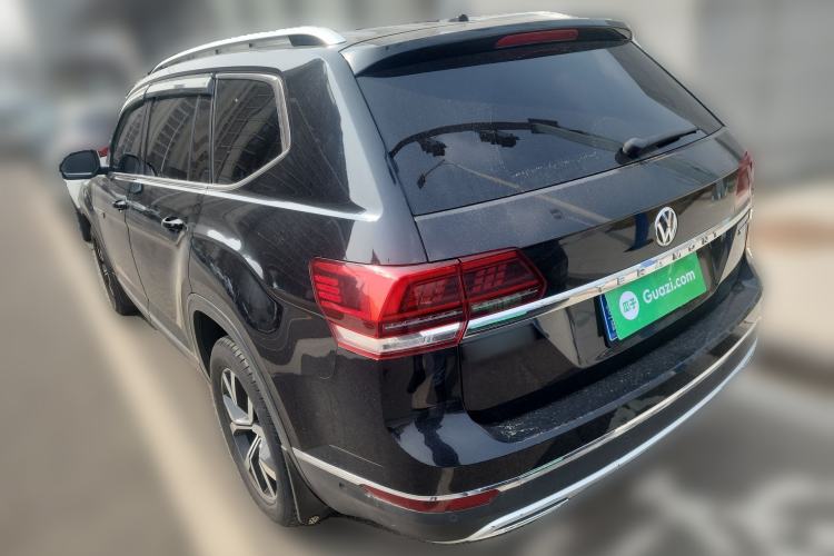 Used Volkswagen Teramont 2017 380TSI Four-Wheel Drive Luxury Edition Rear Left 45 Deg