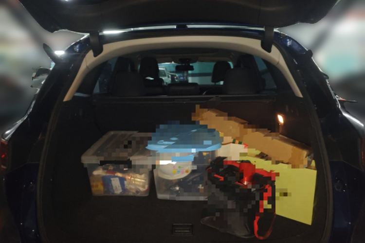 Used Infiniti QX50 2022 2.0T Two-Wheel Drive Navigation Edition Trunk