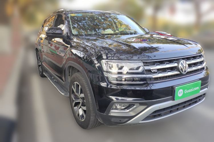 Used Volkswagen Teramont 2017 530 V6 Four-Wheel Drive Luxury Edition Front Right 45 Deg