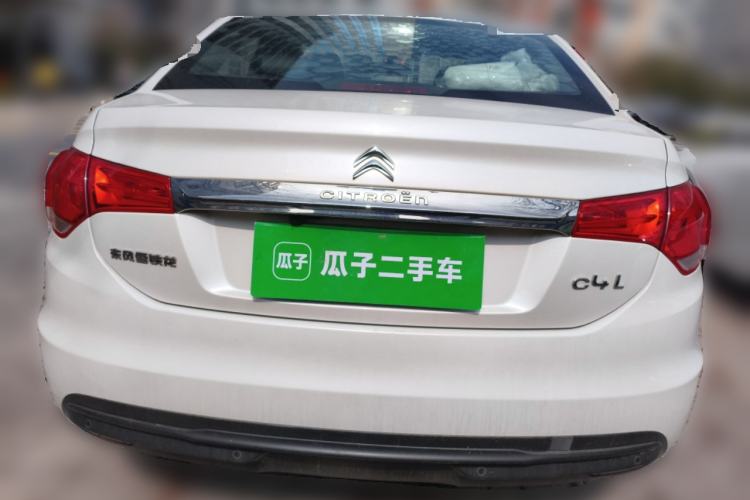 Used Citroen C4L 2013 1.8L Automatic Jingzhi Edition Rear