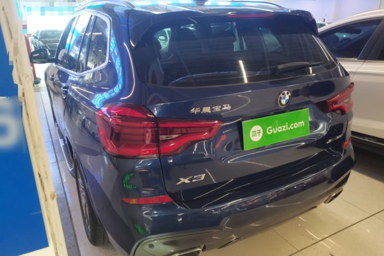 Used BMW X3 2020 xDrive28i M Sport Package Rear Left 45 Deg