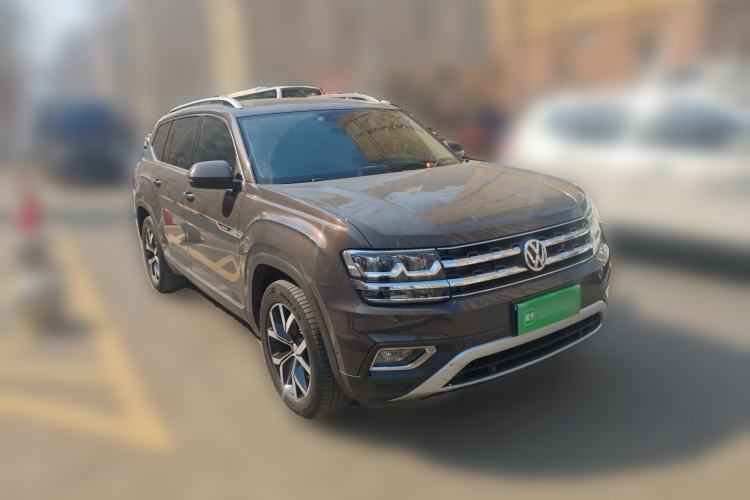 Used Volkswagen Teramont 2020 380TSI Four-Wheel Drive Luxury Version China VI Standard Front Right 45 Deg