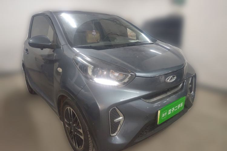 Used Chery QQ Little Ant 2022 Restyled Version Sweet Pink Edition Half-Sugar Version 3-Cell Lithium Battery 30kW 408km Range Front Right 45 Deg