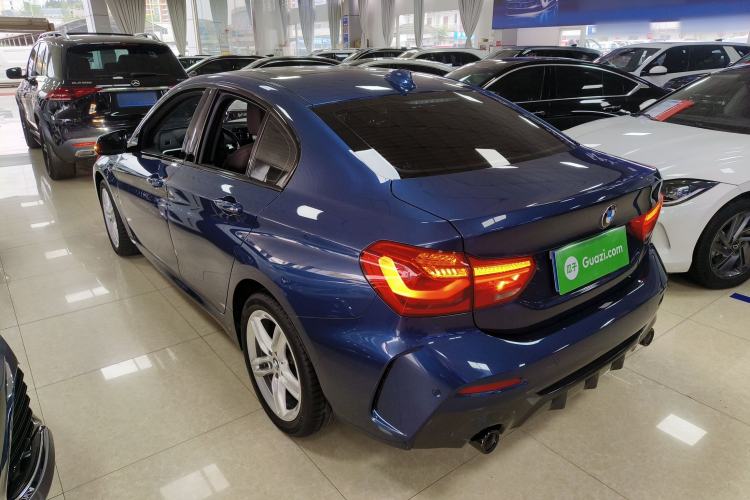 Used BMW 1 Series 2021 Revised 120i M Sport Night Edition Rear Left 45 Deg