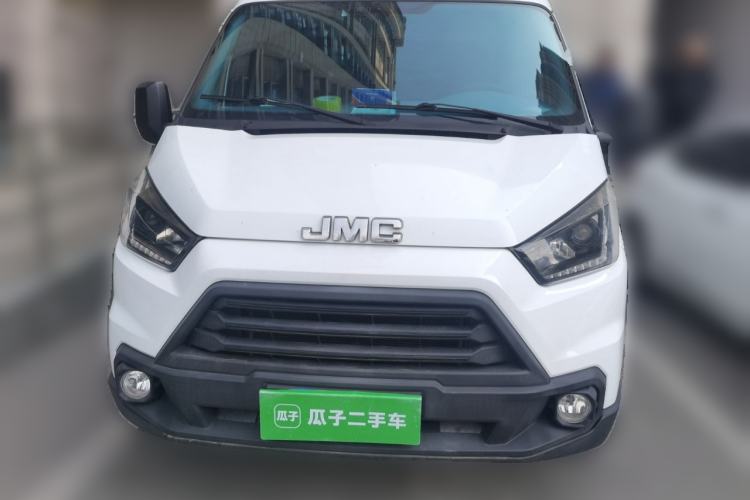 Used JMC Transit 2019 2.8T Commercial Version Short Wheelbase Mid-Roof 3-Seater China VI Standard JX493