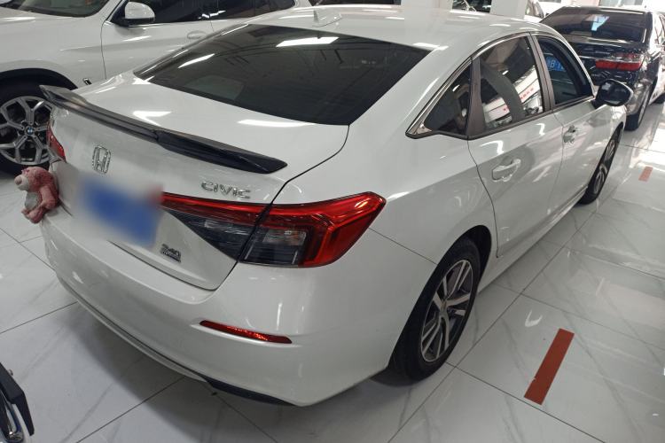 Used Honda Civic 2022 240TURBO CVT Dynamic Edition Rear Right 45 Deg