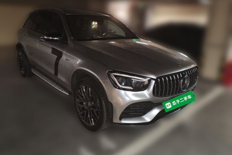 Used Mercedes-Benz GLC AMG 2020 AMG GLC 43 4MATIC Front Right 45 Deg