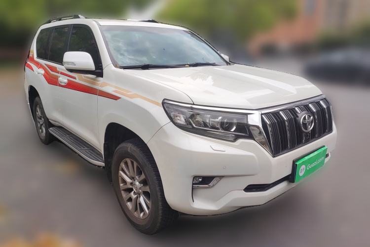 Used Toyota Prado 2018 3.5L Automatic TX-L with Rear-Mounted Spare Tire Front Right 45 Deg