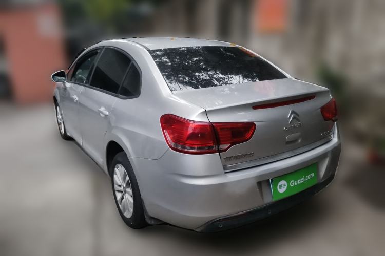 Used Citroen C-Quatre 2012 Sedan 1.6L Automatic Prestige Model Rear Left 45 Deg