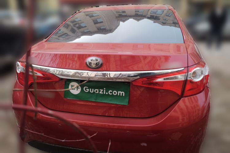 Used Toyota Levin 2016 1.6G CVT Elite Edition Rear