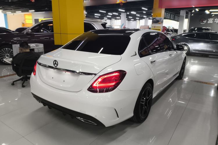 Used Mercedes-Benz C-Class 2021 C 260 L Sport Edition Star Collection Rear Right 45 Deg