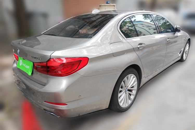 Used BMW 5 Series 2019 Facelifted 530Li Luxury Edition Premium Package Rear Right 45 Deg