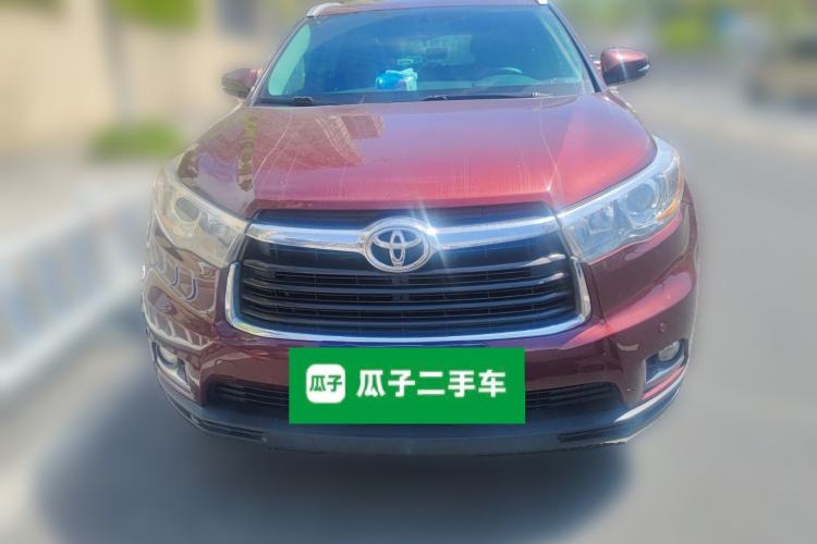 Used Toyota Highlander 2017 2.0T Four-Wheel Drive Luxury Edition 7 Seats