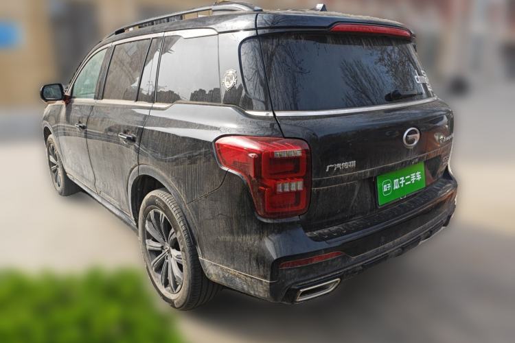 Used GAC Trumpchi GS8 2021 390T Two-Wheel-Drive Dark Knight Edition Rear Left 45 Deg