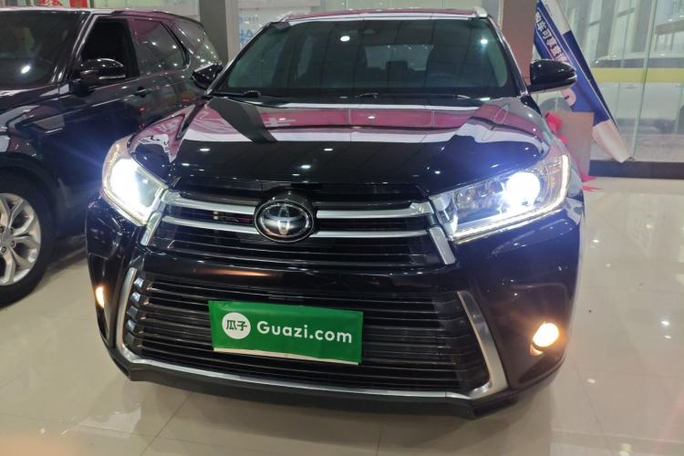 Used Toyota Highlander 2018 2.0T Four-Wheel Drive Prestige Version 7 Seats China V Emission Standard Front