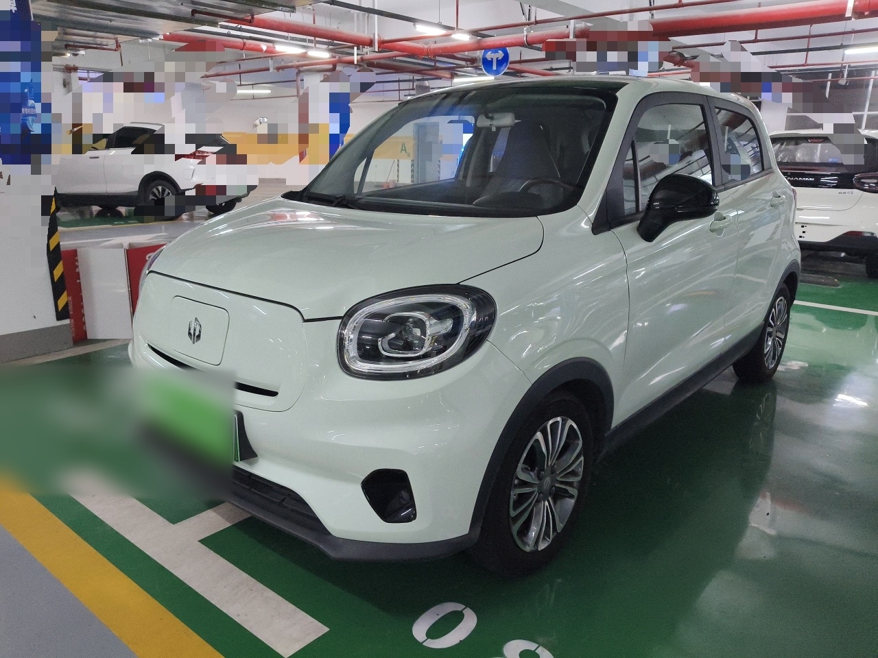 Parte inferior delantera