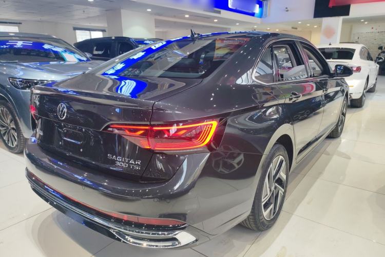 Used Volkswagen Sagitar 2024 300TSI DSG Excellence Edition Rear Right 45 Deg