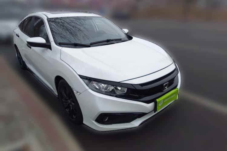 Used Honda Civic 2019 220TURBO CVT Dynamic Edition China VI Emission Standard Front Right 45 Deg