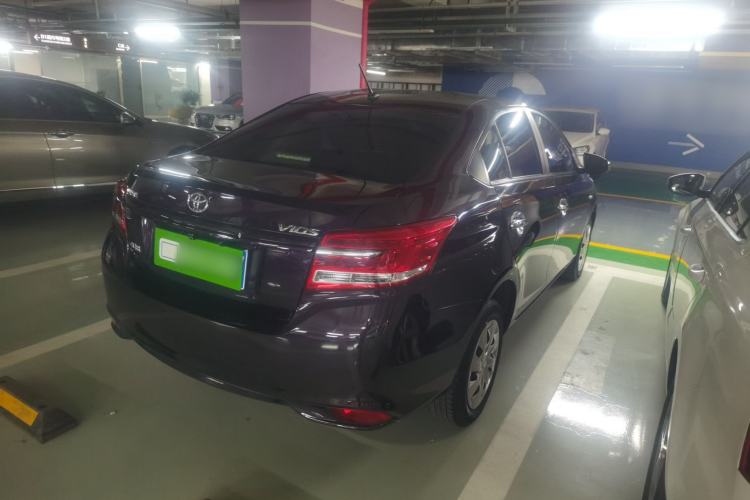 Used Toyota Vios 2017 1.3L CVT Sharp Edition Rear Right 45 Deg